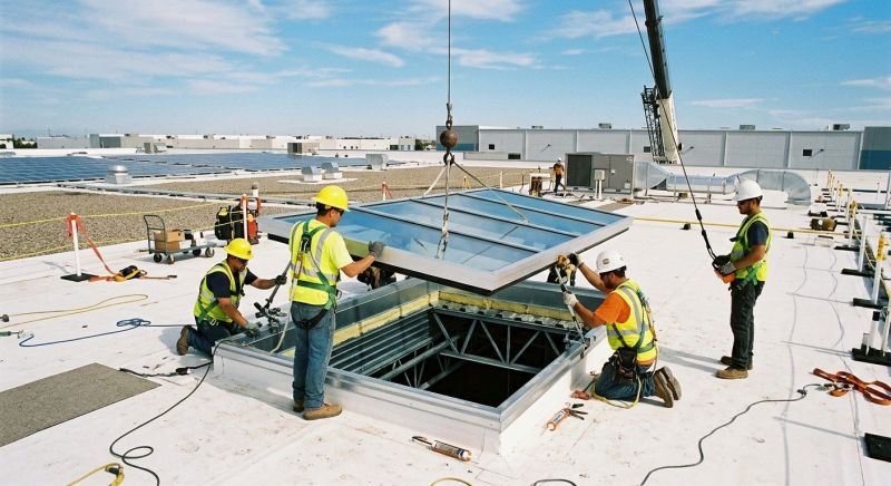Commercial Skylight Renovation in Seattle, WA